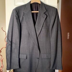 Gray Stanley Blacker Sports Coat 44R
